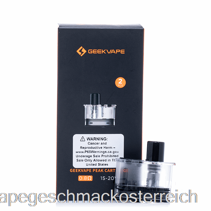 Geek Vape Peak Ersatzpods 0,4 Ohm Peak Pods Vape-Geschmack